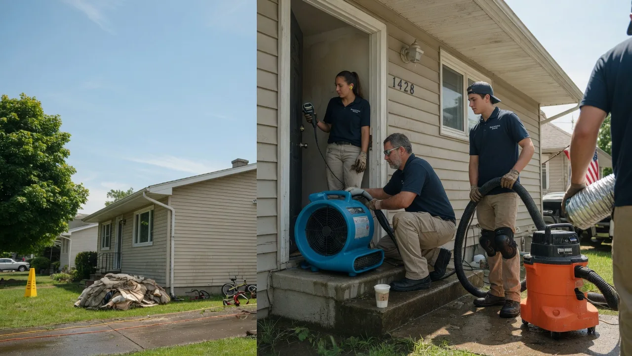 Water Damage Restoration in East Dubuque, IL near me